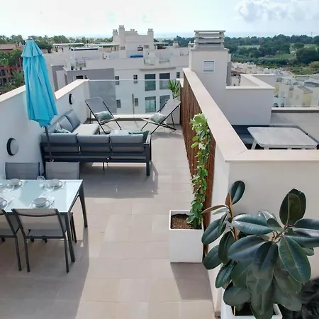 Luxurious Flat & Private Rooftop In Villamartin Orihuela Costa Dehesa de Campoamor  Exterior foto